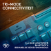 LOGITECH G915 X Lightspeed (920-012687) Bedraad en draadloos Mechanisch Gamingtoetsenbord AZERTY Wit