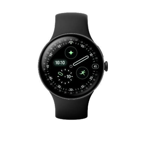 GOOGLE Pixel Watch 4 45 mm - Obsidian
