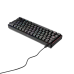 QWARE San Jose Mechanical (QW GMK-6700BE) Bedraad Mecha-Membran Gaming-toetsenbord AZERTY Zwart