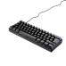 QWARE San Jose Mechanical (QW GMK-6700BE) Bedraad Mecha-Membran Gaming-toetsenbord AZERTY Zwart