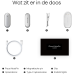 PLAUD Notepin Digital dictafoon - Lunar Silver