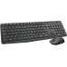 LOGITECH MK235 (920-007907) Draadloos Toetsenbord + Muis AZERTY Zwart