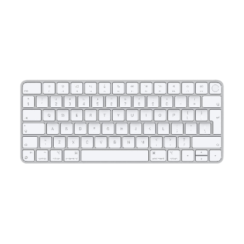 APPLE Magic Touch ID Draadloos Toetsenbord AZERTY Wit