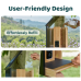 BIRDFY Bird watch camera met voeder en zonnepaneel Bamboo Zwart (EPPAMBNI8402110)