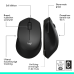 LOGITECH M330 Silent Plus (910-004909) Draadloos Mouse Zwart