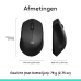 LOGITECH M330 Silent Plus (910-004909) Draadloos Mouse Zwart