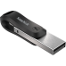 SANDISK Flash Drive Go iXpand 128 GB Zwart (183588)