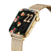 ICE-WATCH Smartwatch 2.0 Milanese Band 1.96'' AMOLED Gold