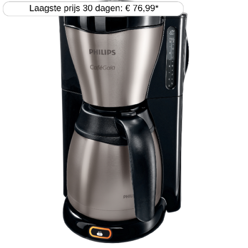 PHILIPS (HD7548/20) - Koffiezetapparaat - 1,2 l - Zilver