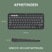 LOGITECH Pebble Keys 2 K380s (920-011803) Draadloos Standard Toetsenbord AZERTY Zwart