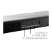 PEAQ 150 Soundbar 30W Zwart