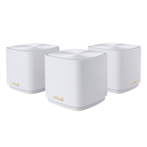 ASUS Router ZenWiFi AX Mini XD4 Plus Wit 3 stuks (90IG07M0-MO3C40)