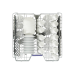 BEKO BDIN38644D - inbouwvaatwasser - Volledig geïntegreerd - 16 bestekken - 42 dB(A)