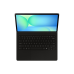 SAMSUNG Galaxy Tab S10 FE+ Book Cover Keyboard AZERTY - Toetsenbord en beschermhoes - Zwart