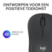 LOGITECH M240 Stille tooth Graphite Draadloos Mouse Zwart