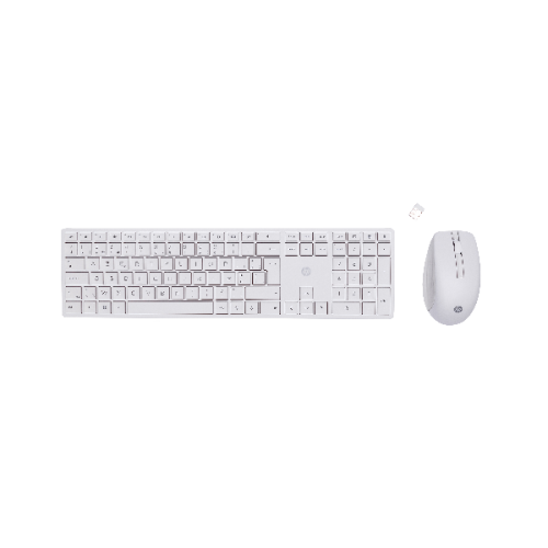 HP 650 (4R016AA#AC0) Draadloos Toetsenbord + Muis AZERTY Wit