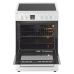 ETNA FIV760WIT - Fornuis - Inductie 3-fasen (Perilex) - breedte 60 cm