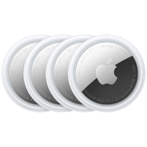 APPLE AirTag 2 (4-Pack) Bluetooth-tracker Zilver