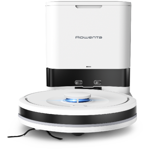 ROWENTA X-PLORER Serie 90+ RR8797WH met leegstation - Robotstofzuiger - Met Mop-functie - White Snow