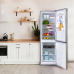 DOMO DO91338C - Koel-vriescombinatie - breedte 60 cm - hoogte 184 cm - inhoud 323 l - NoFrost