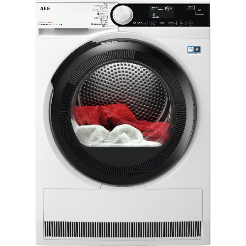 AEG Warmtepomp droogkast (TR99M54B) AbsoluteCare - 9 kg - 63 dB (A) - Energielabel C