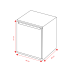 DOMO Mini diepvries D (DO91102F)