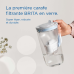BRITA Glazen Waterfilterkan 2,5L - Licht Blauw - incl. 1 Maxtra Pro Waterfilter - Filtert, Kalk en Chloor