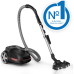 PHILIPS (XD6142/12) - Stofzuiger met zak - Max zuigvermogen 750 W - Zwart