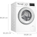 BOSCH WAN282M4FG - Wasmachine voorlader - 8 kg - 1400 rpm - 72 dB