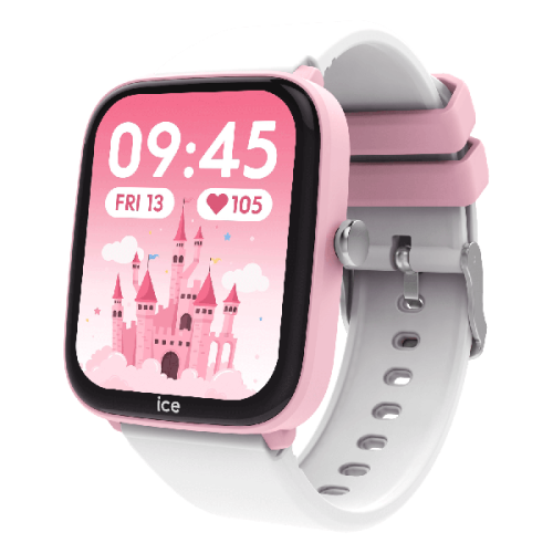 ICE-WATCH Smartwatch Junior 3.0 - 1.75'' Pink/White