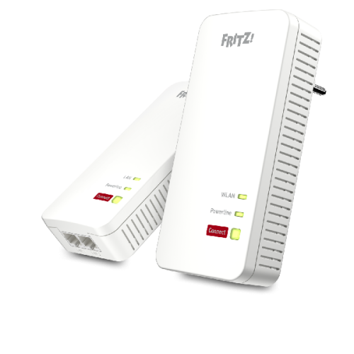 FRITZ! WiFi-versterker FRITZ!Powerline 1240 AX WLAN Edition International Wit (20003038)