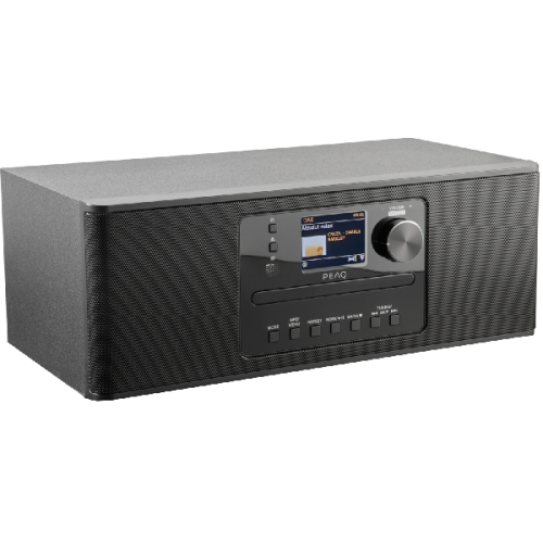 PEAQ Internet DAB+ radio All-in-One Zwart (PDR370BT-B)