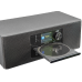 PEAQ Internet DAB+ radio All-in-One Zwart (PDR370BT-B)