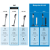SAMSUNG Jet™ 85S Pet VS70H25WLG/WA - Steelstofzuiger - Autonomie 60 min - Satin Greige