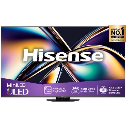 HISENSE 75U8Q - Ultra HD 4K - ULED-tv - 75 inch - 2025