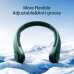 JISULIFE NECK FAN 3, 5 SPEED WIND  GREEN - Nekventilator - Ventilator - 3 snelheden - Groen