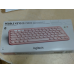 LOGITECH Pebble Keys 2 K380s (920-011805) Draadloos Standard Toetsenbord AZERTY Roze