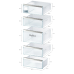 BOSCH Diepvrieskast GSN58AWCV Serie 6 No-frost  191 CM C