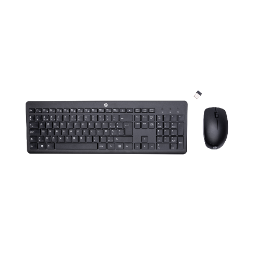 HP 230 (18H24AA#AC0) Draadloos Toetsenbord + Muis AZERTY Zwart