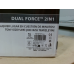 ROWENTA Dual Force RH6737WH - Steelstofzuiger 2 in 1 - Autonomie 45 min - Wit