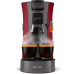 PHILIPS Senseo Select  (CSA230/90) - Koffiepadmachine - Met padsysteem - 900 ml - Rood / Grijs
