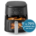 PHILIPS   Airfryer 2000-serie - NA221/00 - Kijkvenster - RapidAir - 4,2 L - Tot 4 Personen - Zwart - Heteluchtfriteuse - Zwart