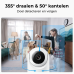 REOLINK Bewakingscamera E321 Indoor 3MP Pan & Tilt Wired