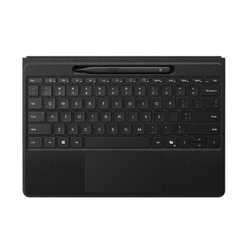 MICROSOFT Typecover Microsoft Surface Pro Flex Toetsenbord en Pen QWERTY Zwart (8YU-00009)