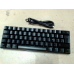 QWARE San Jose Mechanical (QW GMK-6700BE) Bedraad Mecha-Membran Gaming-toetsenbord AZERTY Zwart