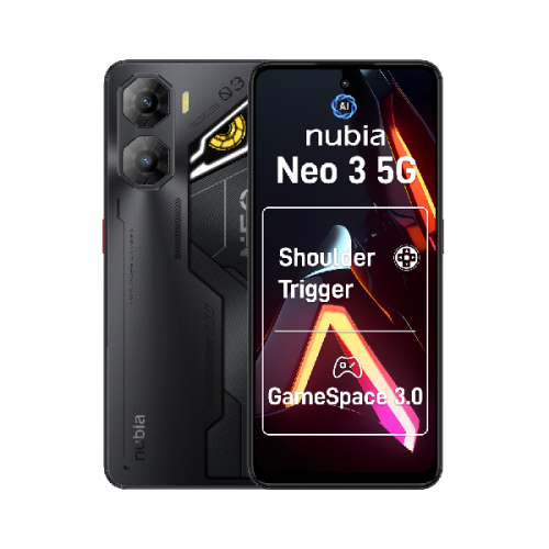 ZTE Nubia Neo 3 5G Zwart (ZTE-NUB-NEO3-5G-BLK)