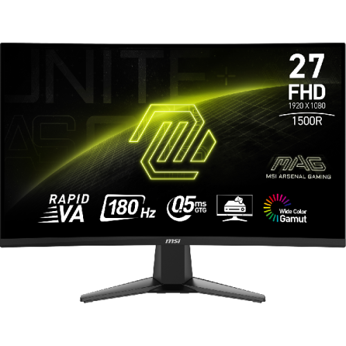 MSI Gaming Monitor MAG 27C6F - 27 inch - Full-HD - VA (Vertical Alignment)