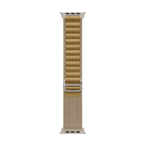 APPLE Smartwatch band 49mm Tan Alpine Loop Medium Black Titanium (MYQ13ZM/A)