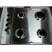 BEKO HIGG64123SX - Kookplaat - Half geïntegreerd - Gas - breedte 61 cm