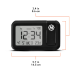 OREGON SCIENTIFIC Digitale wekker Night Owl '86 met projectie Zwart (CL030086BK-BL)